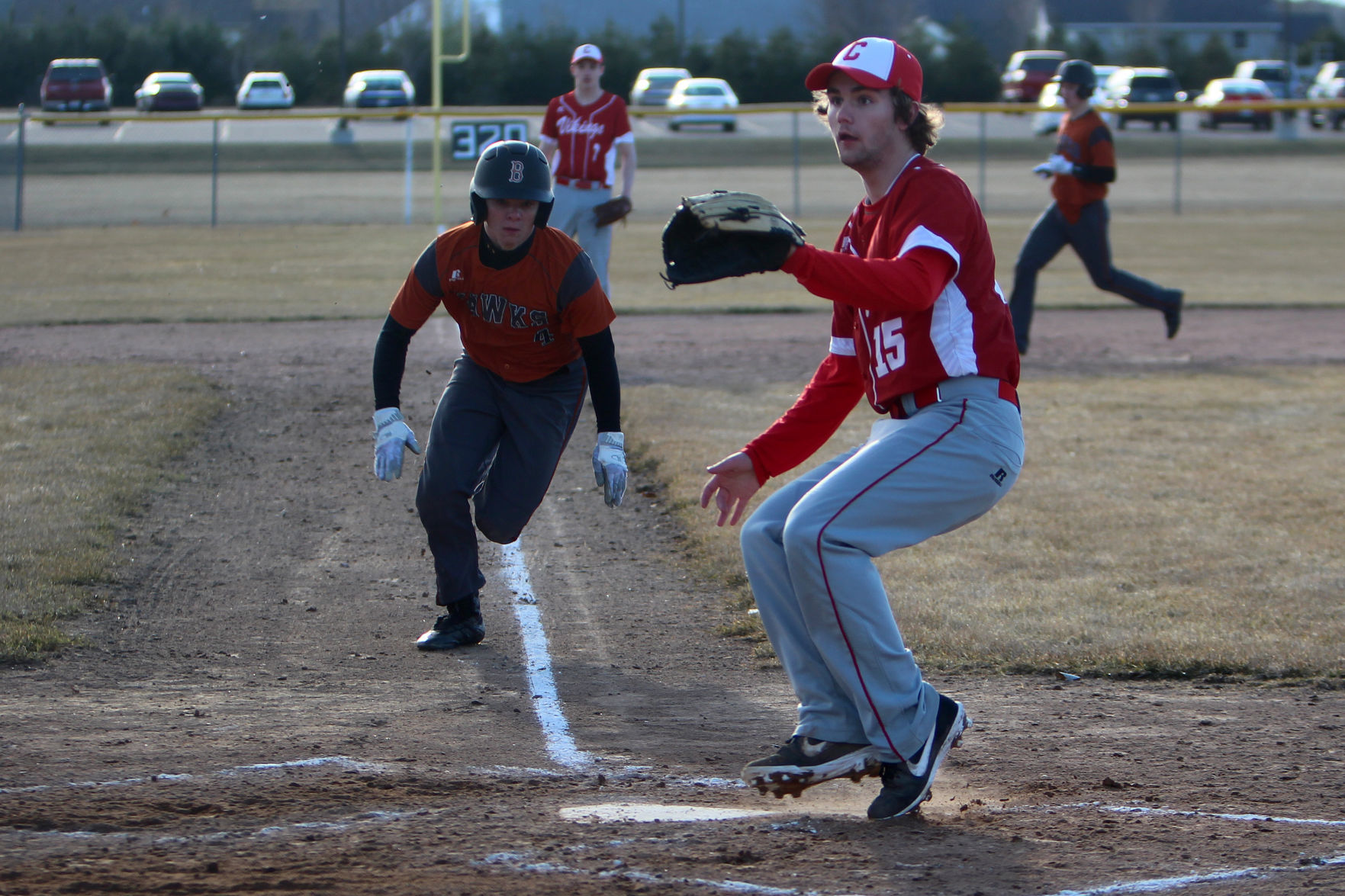Colfax at Bloomer baseball 4-9-19